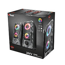Акустична система (Колонки) GXT 606 JAVV RGB 2.0 SNOW CAMO, фото 5