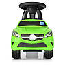 Дитячий толокар каталка Mercedes Мерседес на колесах із гумовим покриттям, Bambi M 3147 зелений, фото 4