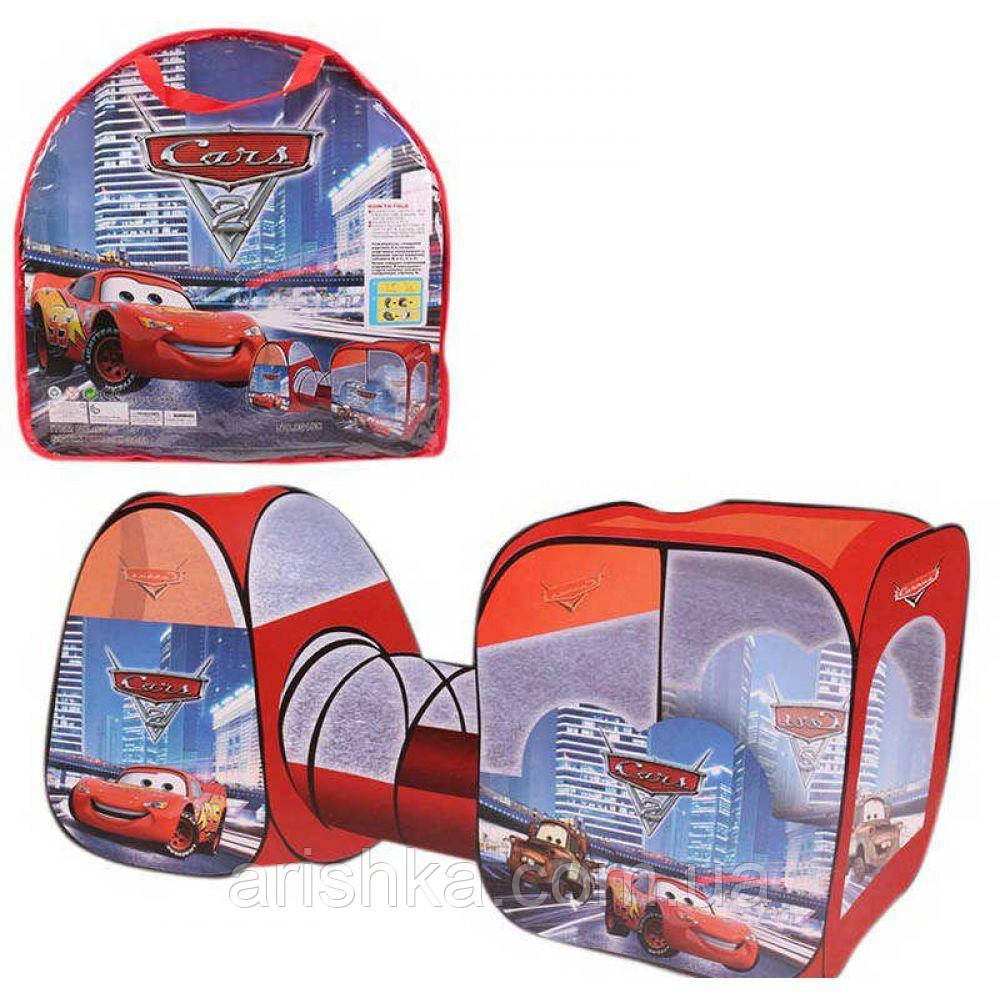 Намет дитячий з тунелем Bambi Тачки