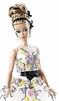 Колекційна лялька Барбі Силкстоун Classic Cocktail Barbie Doll Dress, фото 4