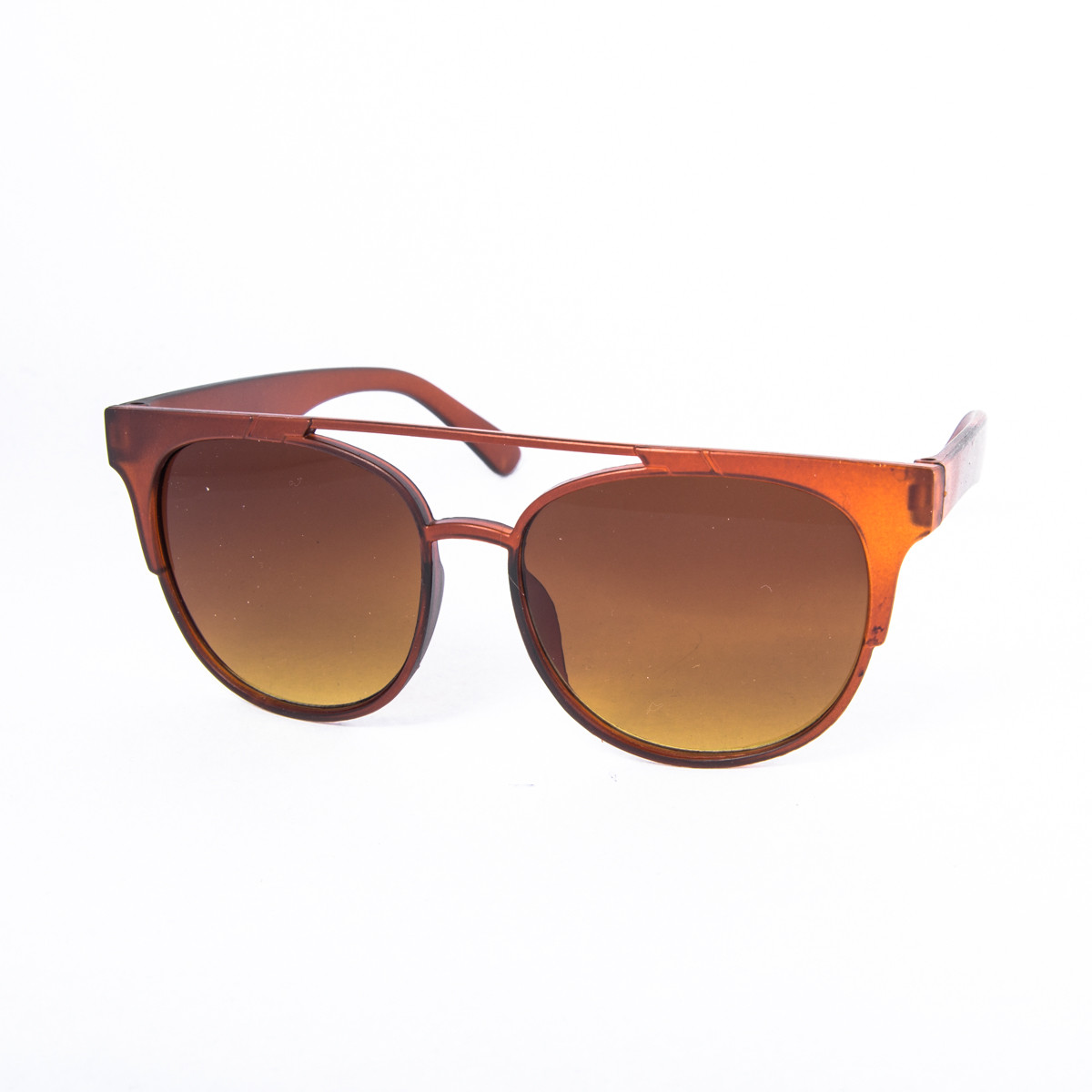 Сонцезахисні окуляри унісекс - коричневі - 2-15177