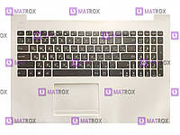 Оригинальная клавиатура для ноутбука Asus X503, X503M, F503, X553 series, белая передняя панель, rus, black