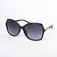 Поляризационные женские солнцезащитные очки черные - P1733