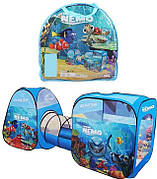 Намет дитячий з тунелем Bambi Немо