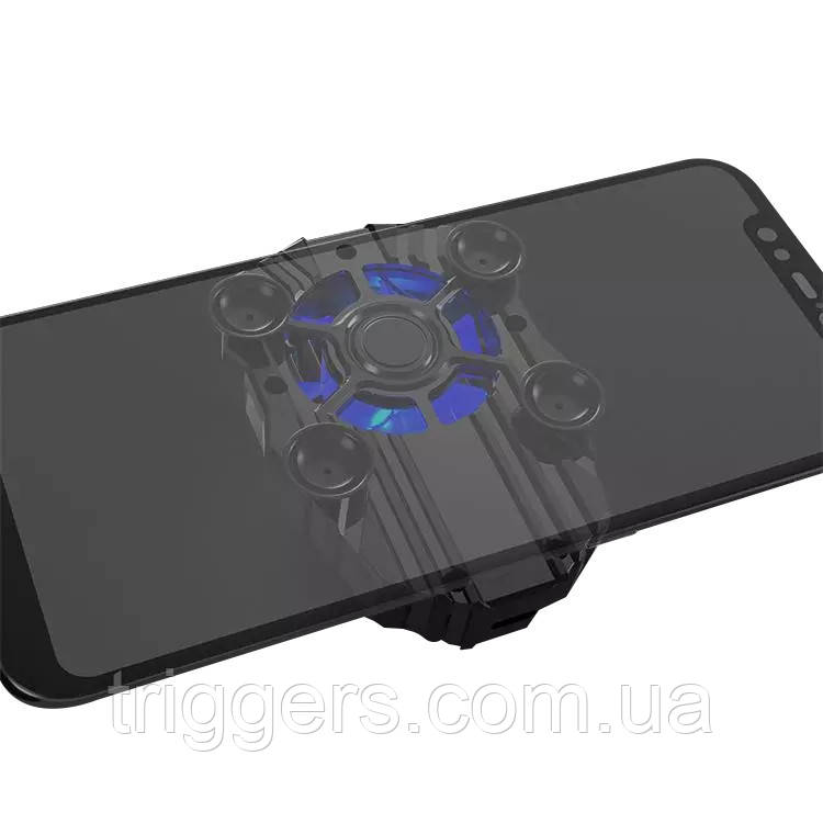 Комплект куллер для смартфона Union P10 Pro с АКБ 500mAh напальчники PUBG Mobile COD Warface ShadowGunLegends - фото 9 - id-p1229319866