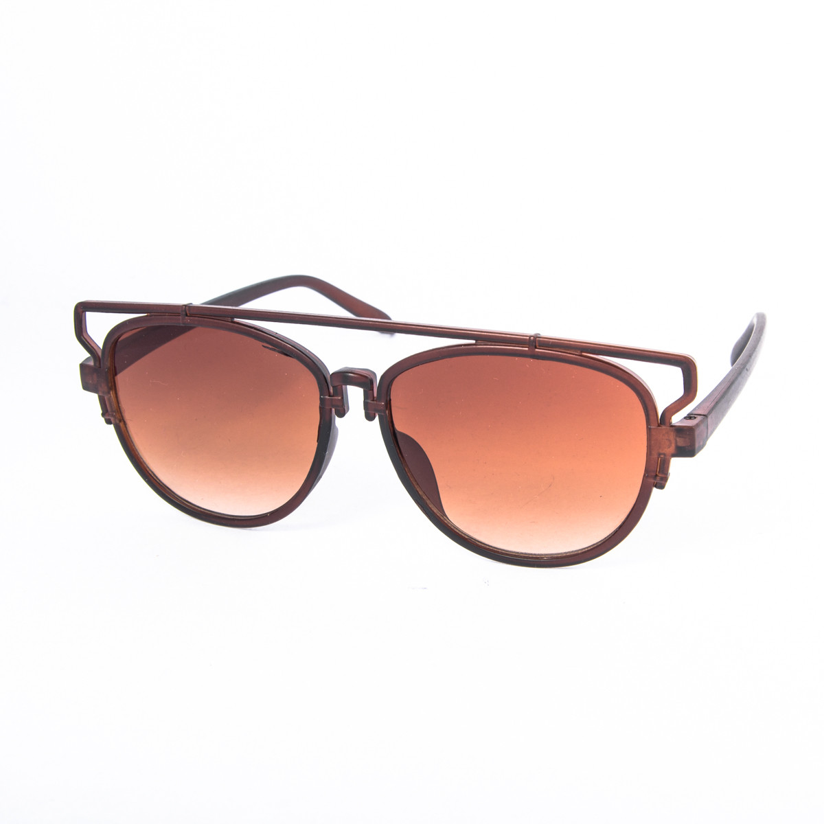Сонцезахисні окуляри унісекс - коричневі - Z-E830
