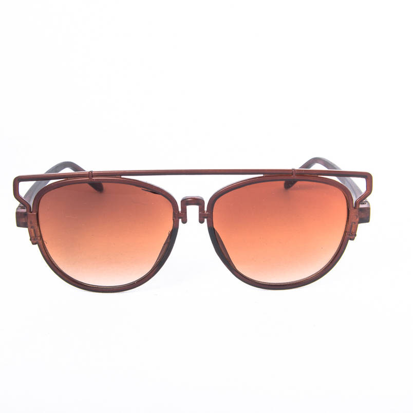 Сонцезахисні окуляри унісекс - коричневі - Z-E830, фото 2