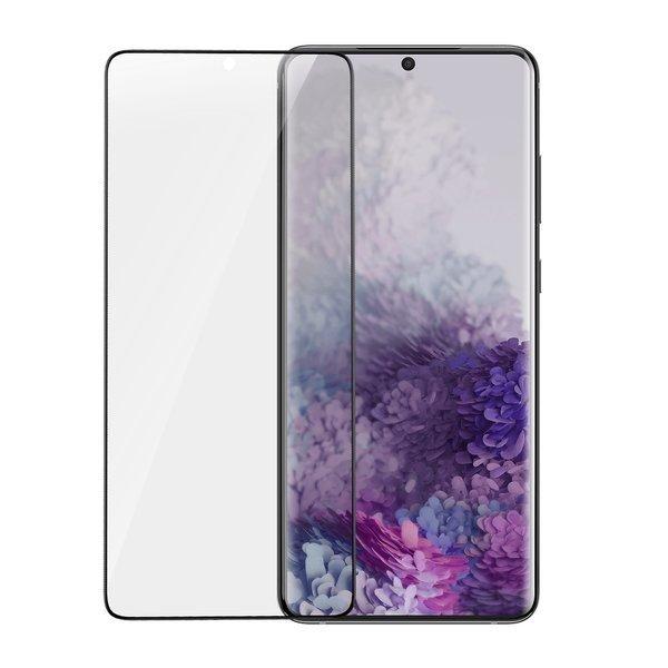 Захисна плівка Baseus для Samsung Galaxy S20 Plus Full-Screen Curved (2 шт.), Black (SGSAS20P-KR01), фото 1