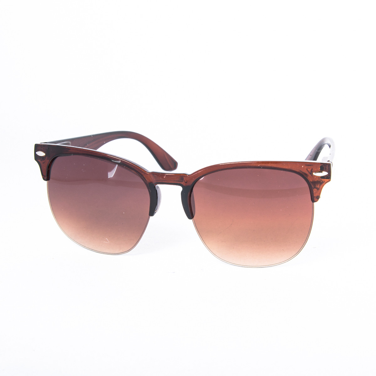 Сонцезахисні окуляри унісекс - коричневі - 2-21155