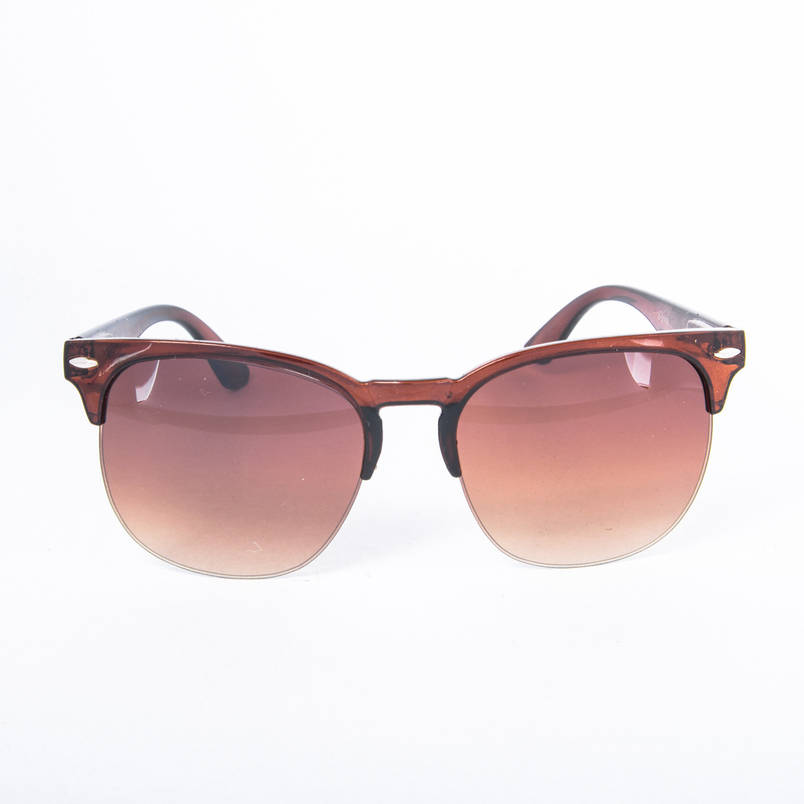 Сонцезахисні окуляри унісекс - коричневі - 2-21155, фото 2