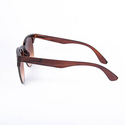 Сонцезахисні окуляри унісекс - коричневі - 2-21155, фото 4