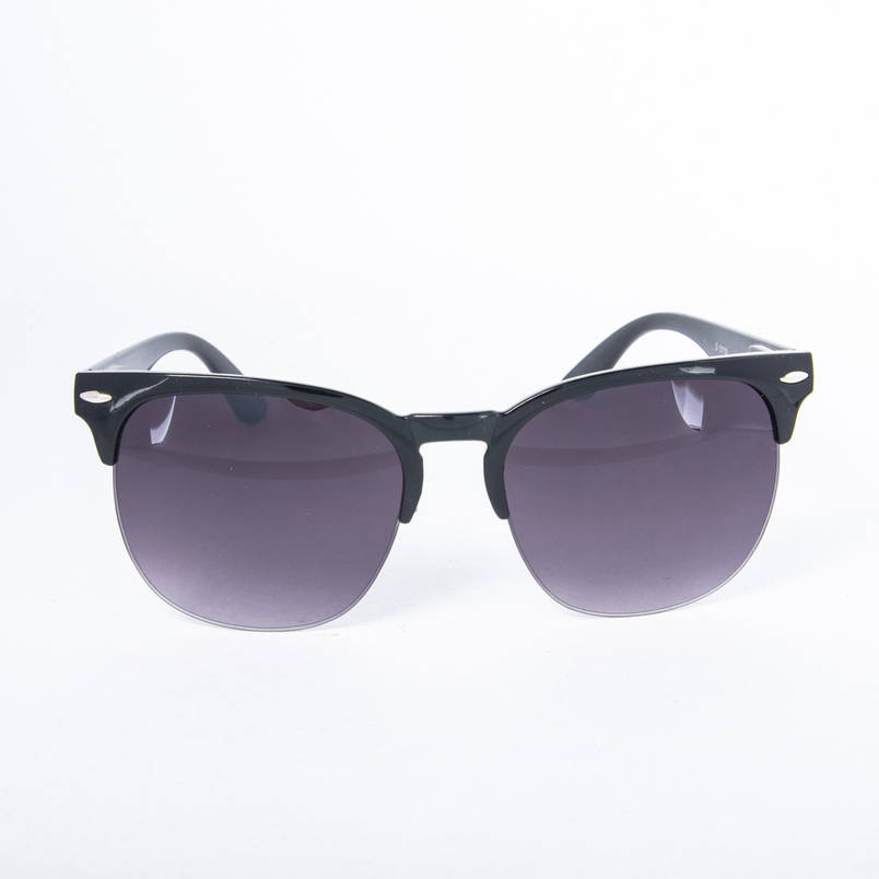 Сонцезахисні окуляри унісекс - чорні - 2-21155, фото 2