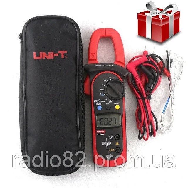 Токові кліщі для постійного струму Uni-T UT204A AC/DC