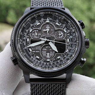 Citizen JY8037 50E Eco Drive Navihawk AT Black Pilots ID 701258212 22680 Prom.ua