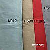 Блакитна лляна тканина, LINEN PLUS, 61% льон, 39% бавовна, Щільність 480 г/м2(1880-1/912Х), фото 5