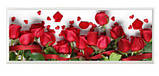 Набір Алмазна вишивка мозаїка "Червоні троянди пелюстки", фото 2