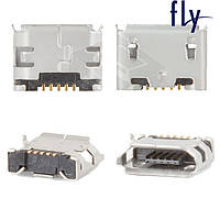 Коннектор для зарядки Fly IQ230, IQ275, IQ4403, IQ4410, DS104D, DS115, DS123, E185, E210, TS107, TS91 та ін.