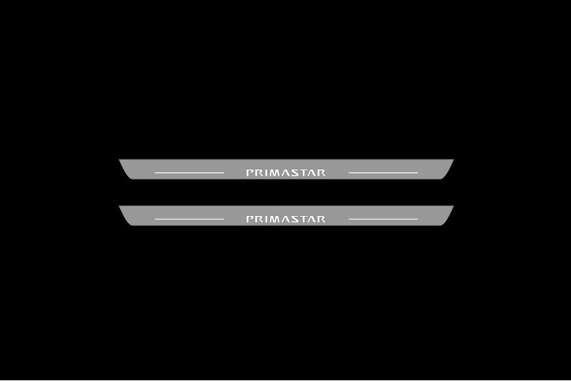 Накладки на пороги з підсвіткою для Nissan Primastar (2001-2014), фото 1