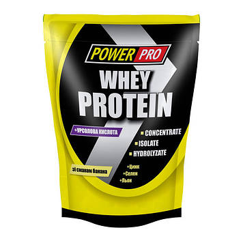 Сироватковий протеїн Повер Про / Power Pro Whey Protein +урсолова кислота 1 кг