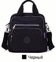 Жіноча багатофункціональна повсякденна сумка з безліччю відділень JINQIAOER, чорний УЦЕНКА