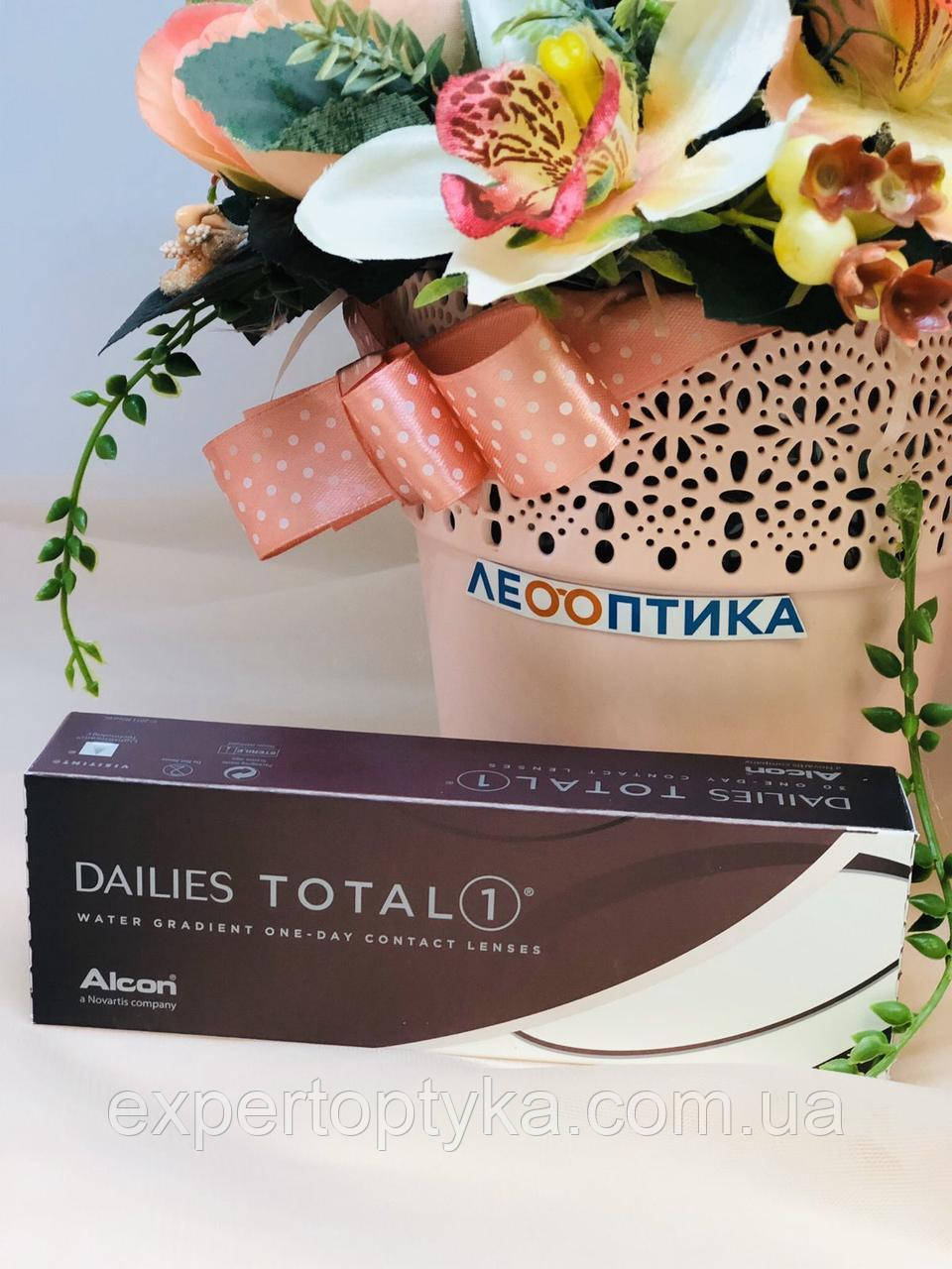 Контактні лінзи "Alcon" Dailies Total 1 (30 шт)