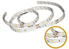 Лента светодиодная 7,2W SMD5050 Теплый белый (30 LED/м) Outdoor IP64