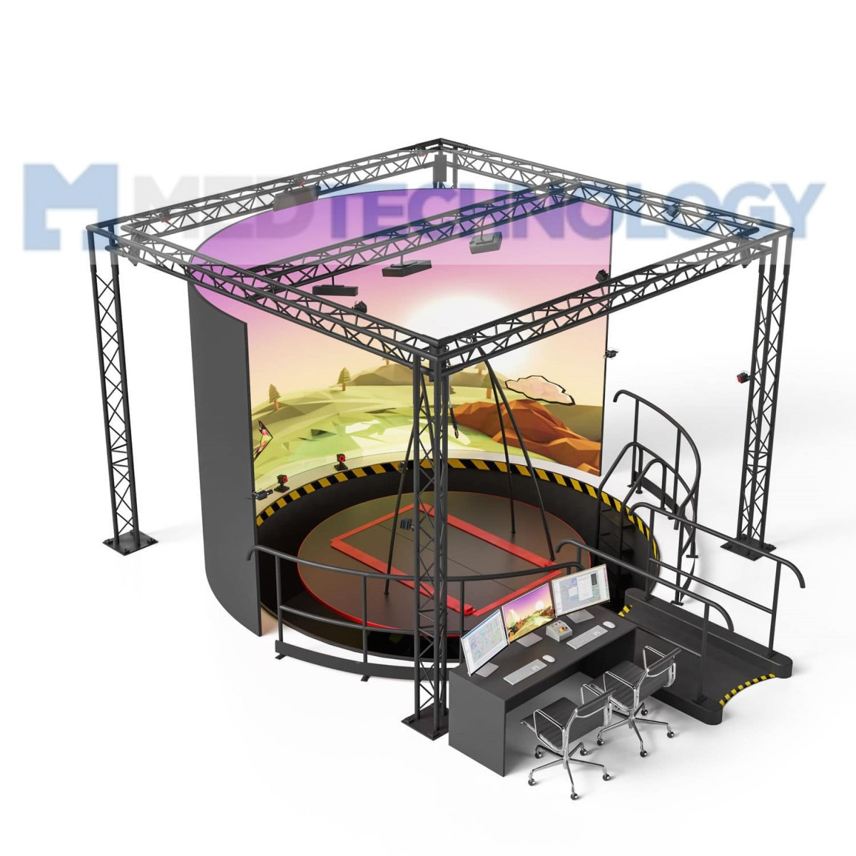 CAREN Extended (Motek) Віртуальна реабілітаційна система, фото 1