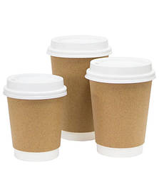 Стакани двошарові крафт