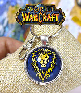 Брелок лев символ альянсу Warcraft Варкрафт