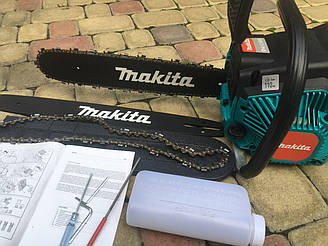 Бензопила Makita EA6500P45E ГАРАНТІЯ 1 рік нова потужна 2 шини, 2 ланцюги