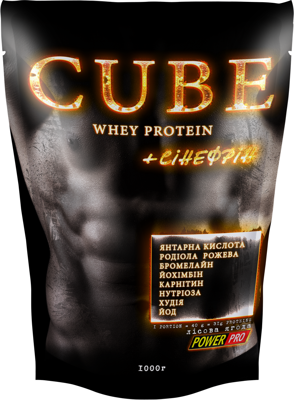 Протеїн Power Pro CUBE + синефрин 1 кг