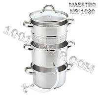 Соковарка Maestro MR-1030 на 8 літрів, нержавіюча сталь