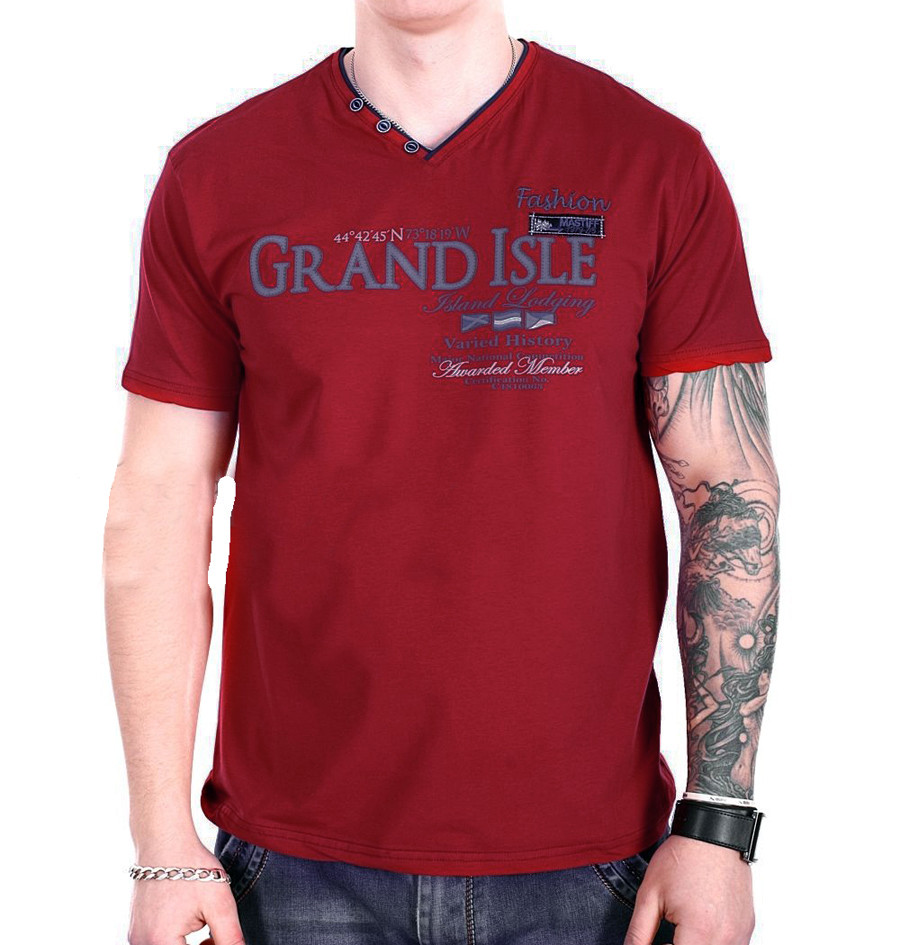 Футболка Mastiff Турция f1818/7 Красная M