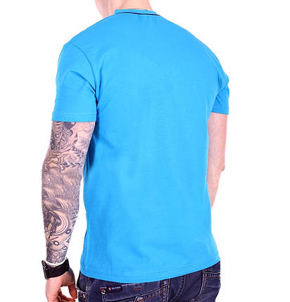 Футболка Mastiff f1918/2 Блакитна M, фото 2