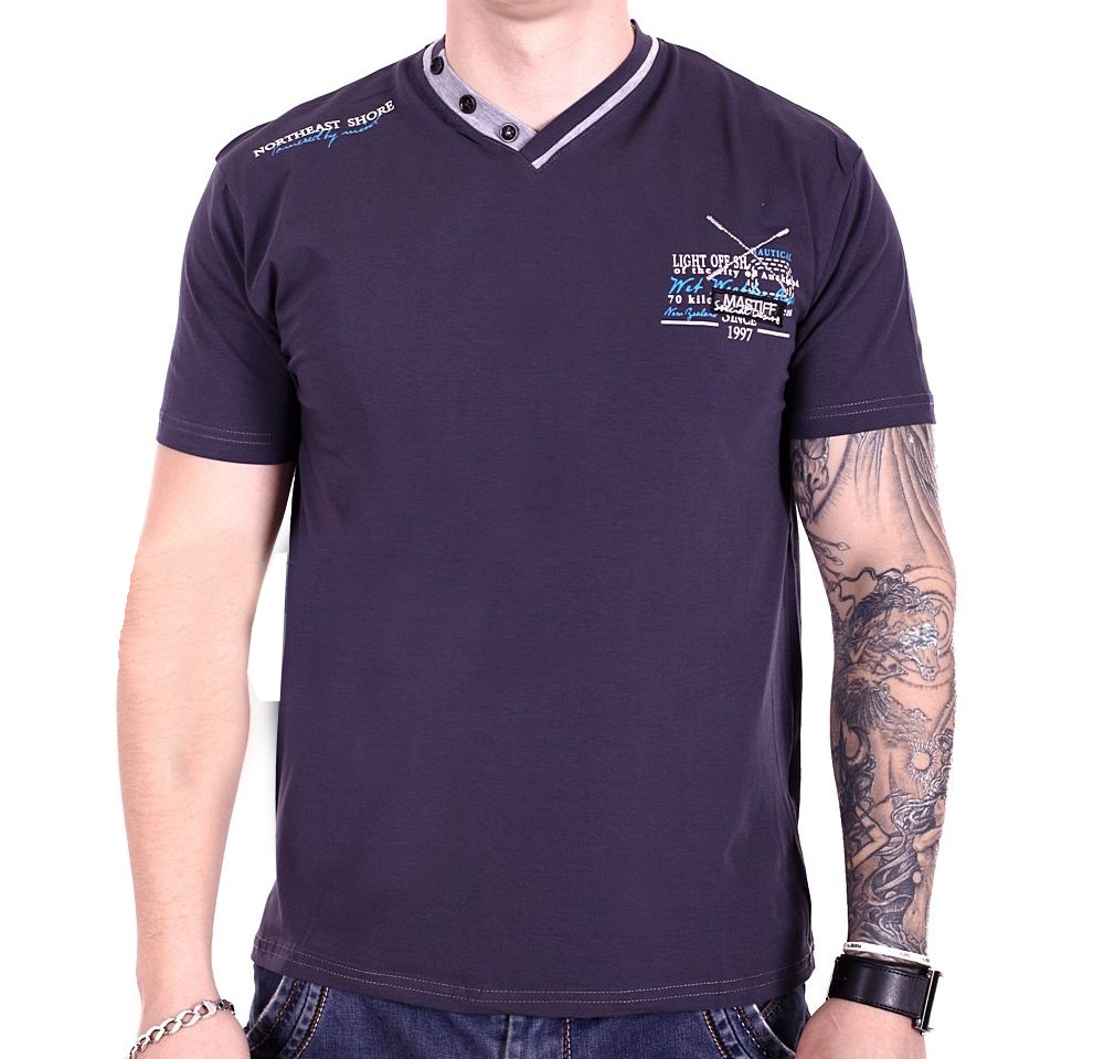 Футболка Mastiff f1918/9 Темно-сіра XXL