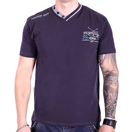 Футболка Mastiff f1918/9 Темно-сіра XXL, фото 1