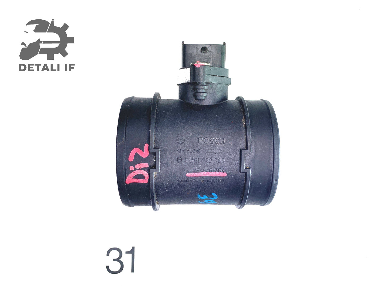Витратомір Opel 3.0 CDTI y30dt 24456764, 0281002605 №31