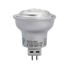 LED лампа MR16 (GU5.3) 4,5W (250 Lm) тепло-білий 2800K 12V AC/DC Viribright (Вирибрайт)