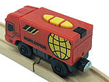 Пожежна машина на батарейках для дерев'яної залізниці Playtive Junior Truck, фото 5