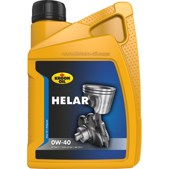 МОТОРНЕ МАСЛО СИНТЕТИКА Kroon-Oil Helar 0W40 (1L) Volkswagen BMW Renault Porsche Mercedes Benz