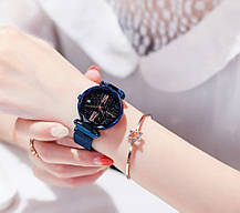 Годинник Sky Watch СИНІ | Жіночі наручні годинники, фото 3