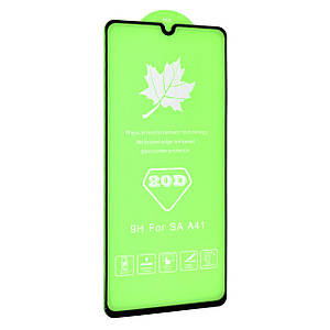 Захисне скло DK Full Glue 20D для Samsung A41 / A415 (2020) (black)