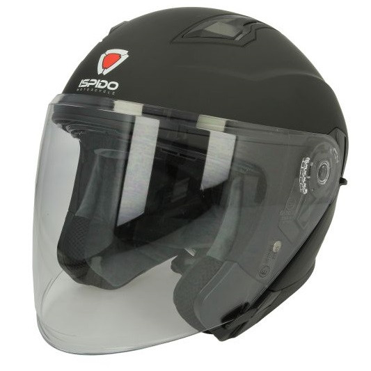 Мотошолом інтеграл Ispido toucan black matt розмір M, фото 1