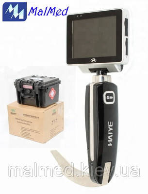 Відеоларингоскоп HYHJ - KC з клинками 2р, 3р, 4р. 5р. у кейсі, фото 1