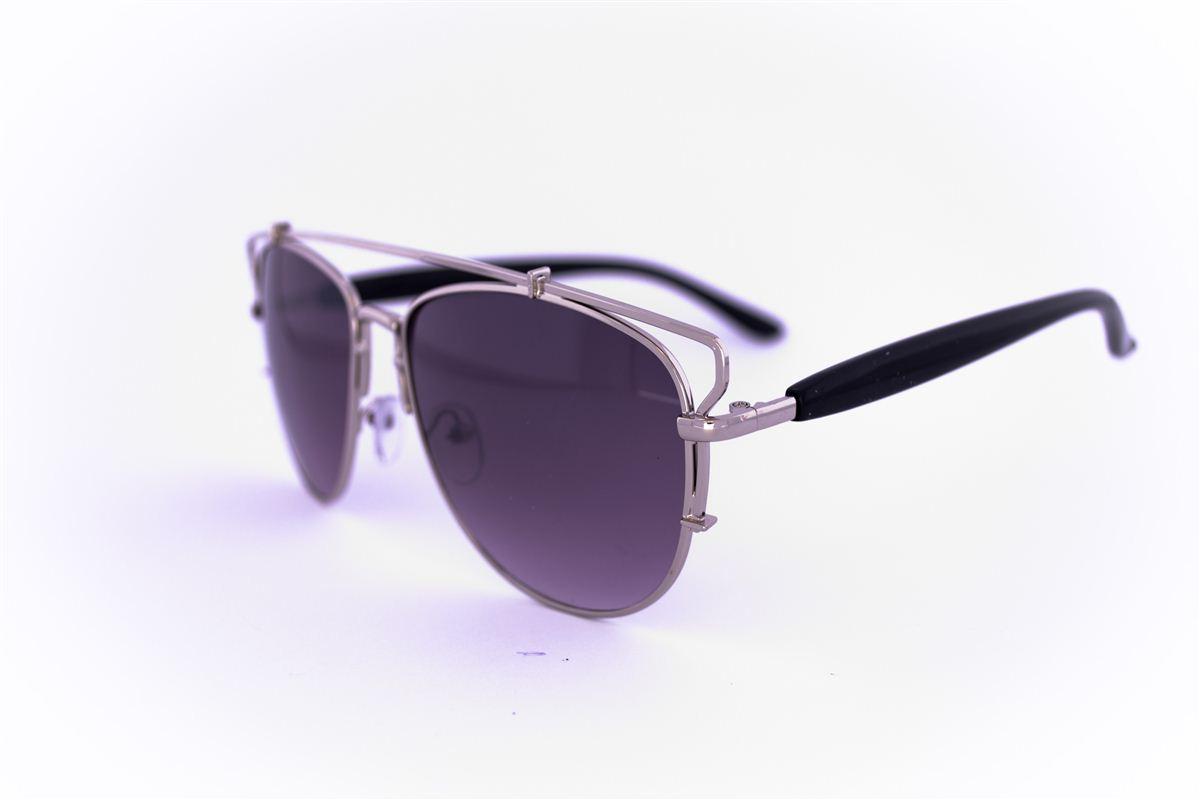 Сонцезахисні окуляри унісекс Авіатор - Сталеві - 955