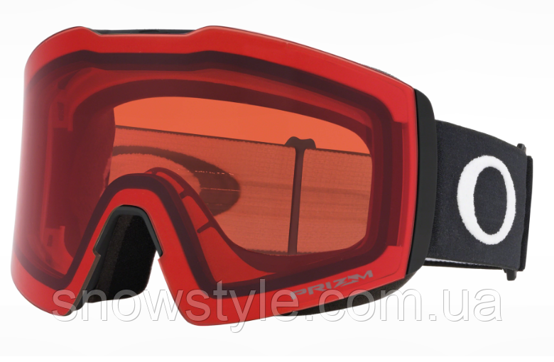 Гірськолижна маска Oakley Fall Line XL Matte Black Лінза Prizm Rose