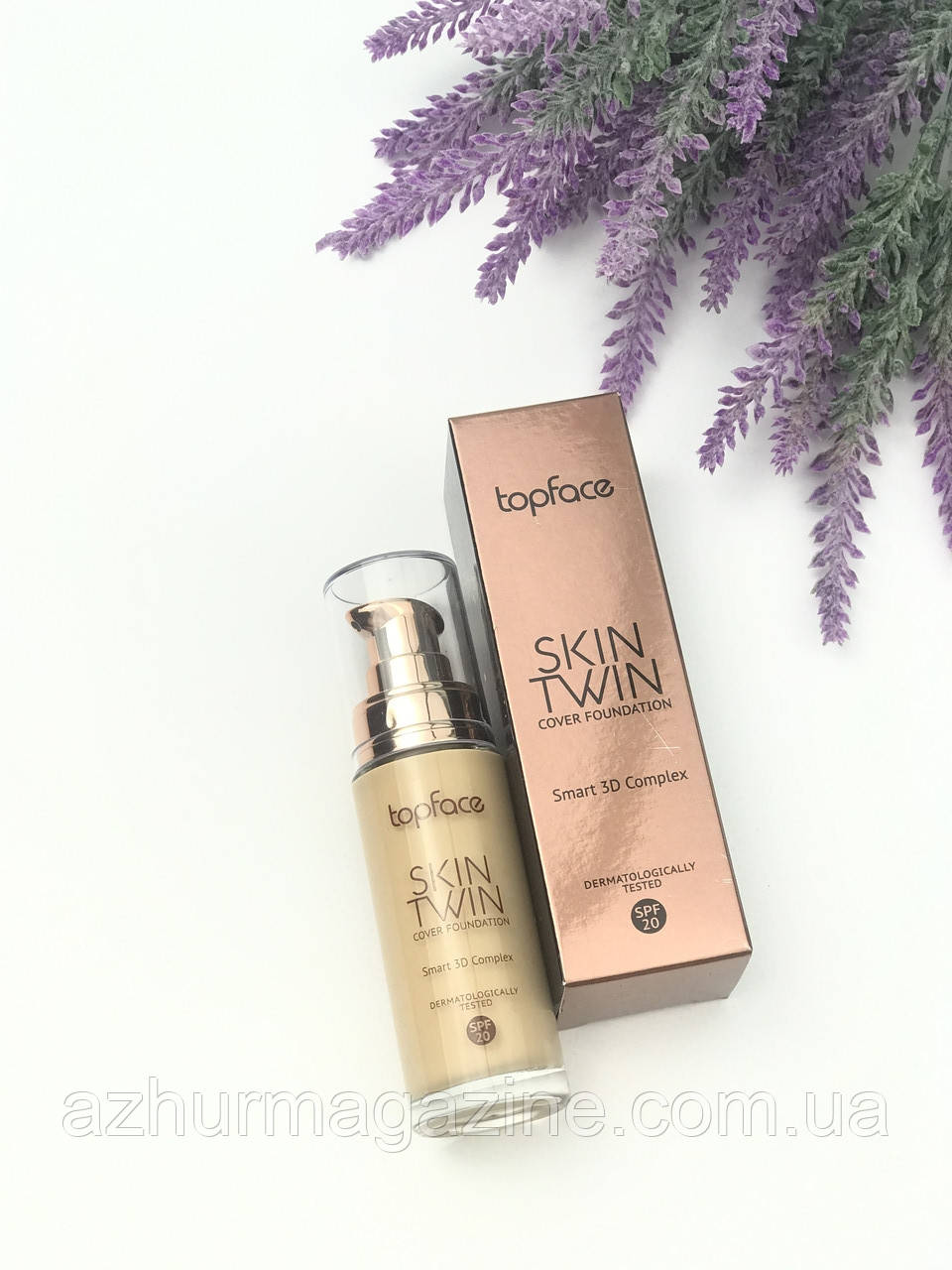 Тональний крем TopFace Skin Twin Cover Foundation