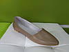 STTOPA Розміри 41-44. Балетки великих розмірів із натуральної шкіри. 158-4144 Бежеві, фото 10