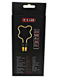 Світлодіодна лампа Filament 4w EGE LED модель ТВ 032, фото 4