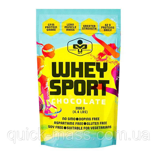 Протеїн Mex MUST Whey Sport 2000g